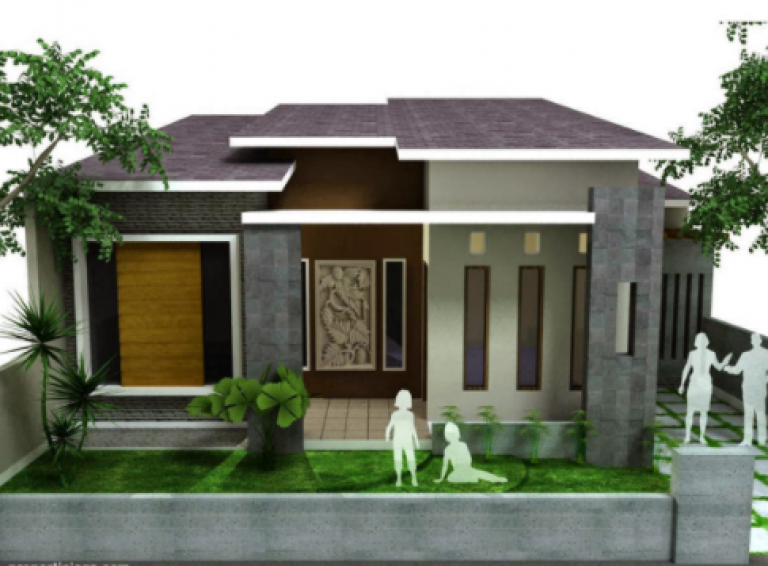 Detail Bentuk Muka Rumah Nomer 3