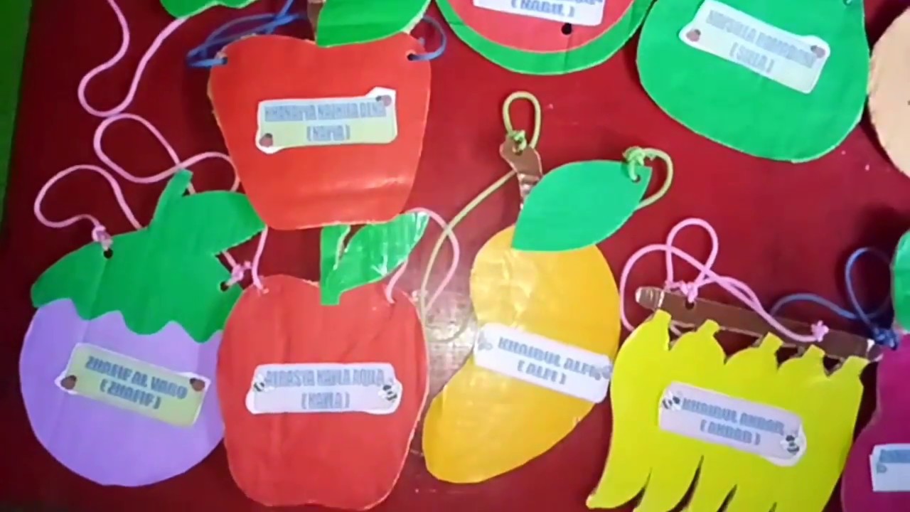 Detail Bentuk Name Tag Kreatif Nomer 17