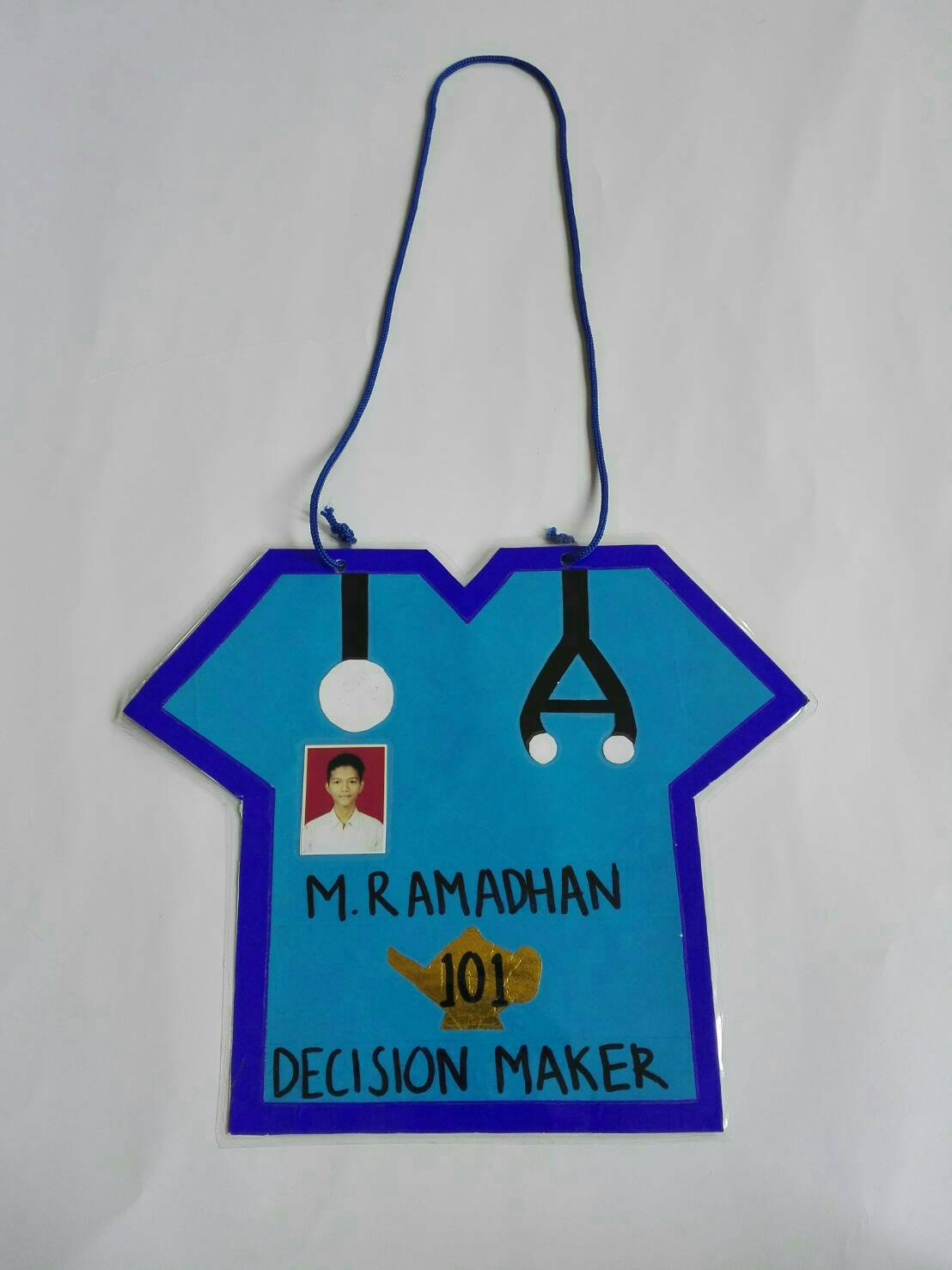 Detail Bentuk Name Tag Kreatif Nomer 29