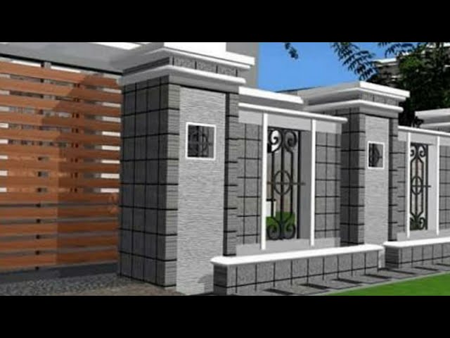 Detail Bentuk Pagar Rumah Minimalis Nomer 10