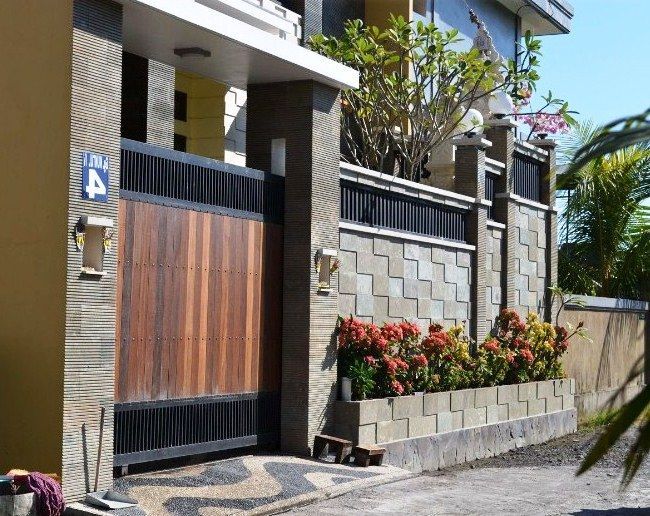 Detail Bentuk Pagar Rumah Minimalis Nomer 19