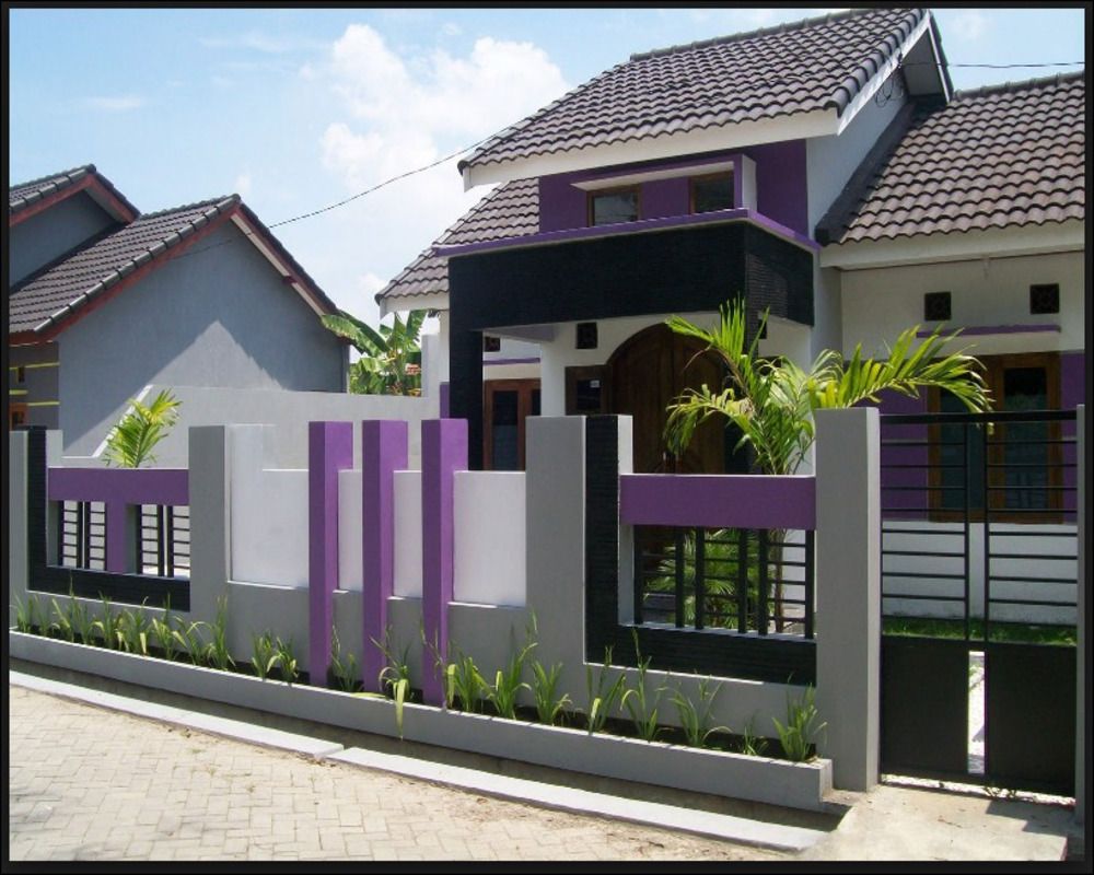 Detail Bentuk Pagar Rumah Minimalis Nomer 5