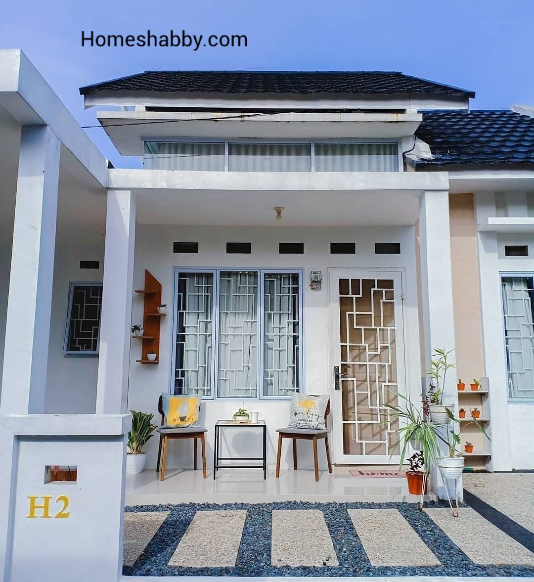 Detail Bentuk Pilar Teras Rumah Nomer 53