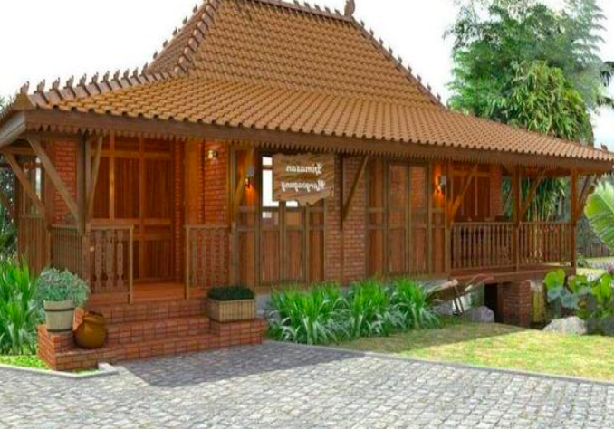 Detail Bentuk Rumah Adat Jawa Tengah Nomer 11