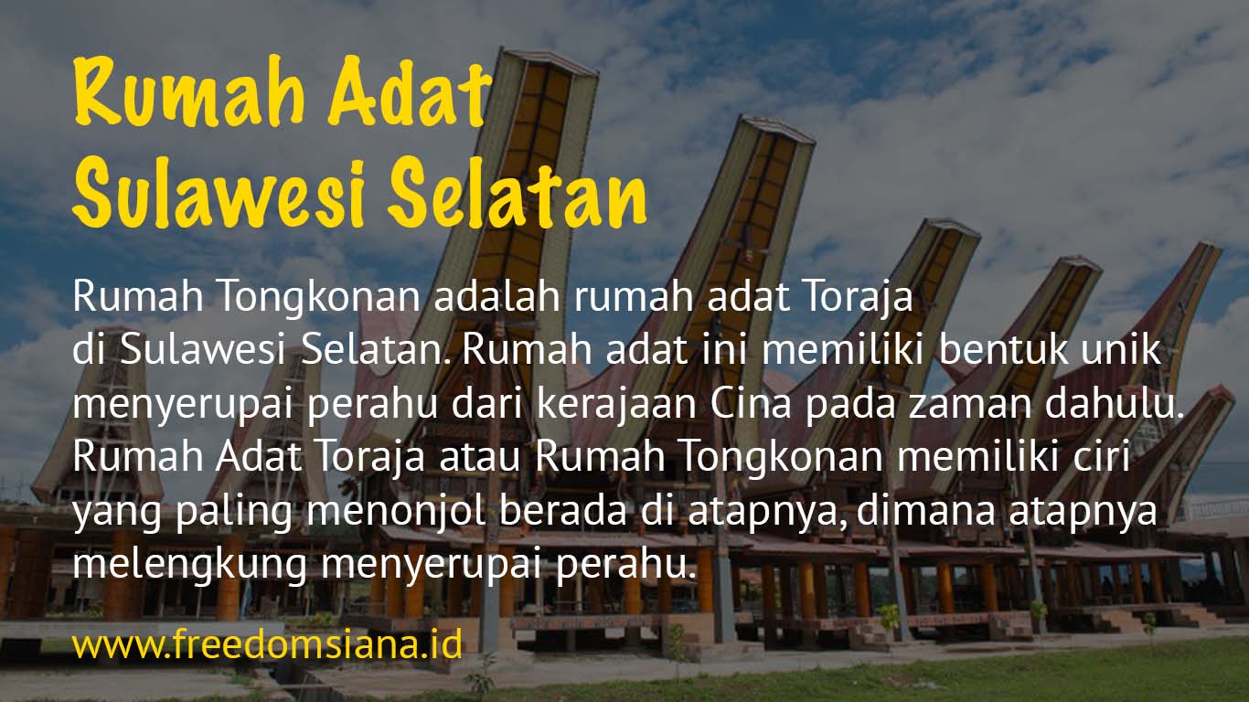 Detail Bentuk Rumah Adat Tongkonan Nomer 53