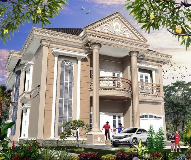 Detail Bentuk Rumah Mewah Nomer 4