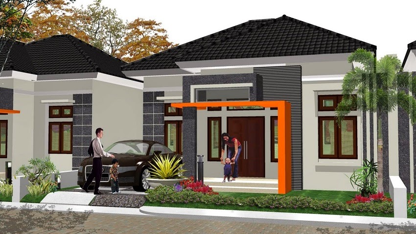 Detail Bentuk Rumah Minimalis Modern Nomer 24