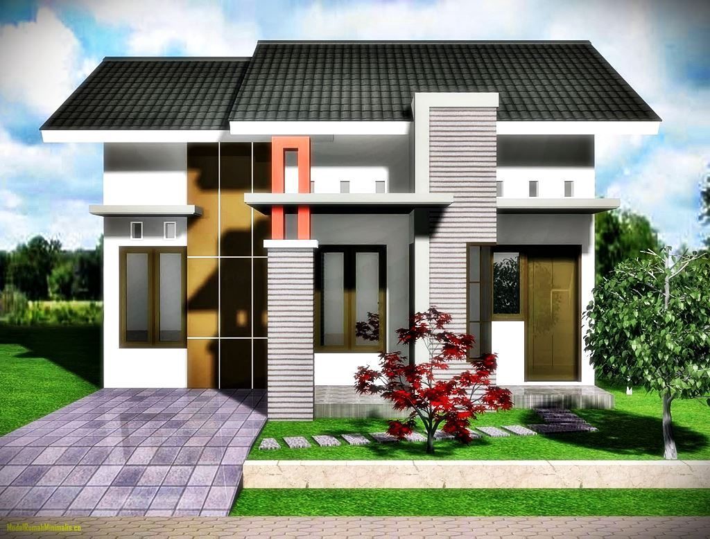 Detail Bentuk Rumah Minimalis Sederhana Nomer 37