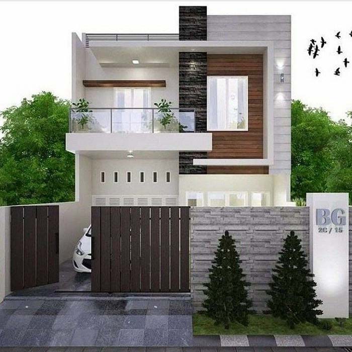 Detail Bentuk Rumah Tingkat Minimalis Nomer 25