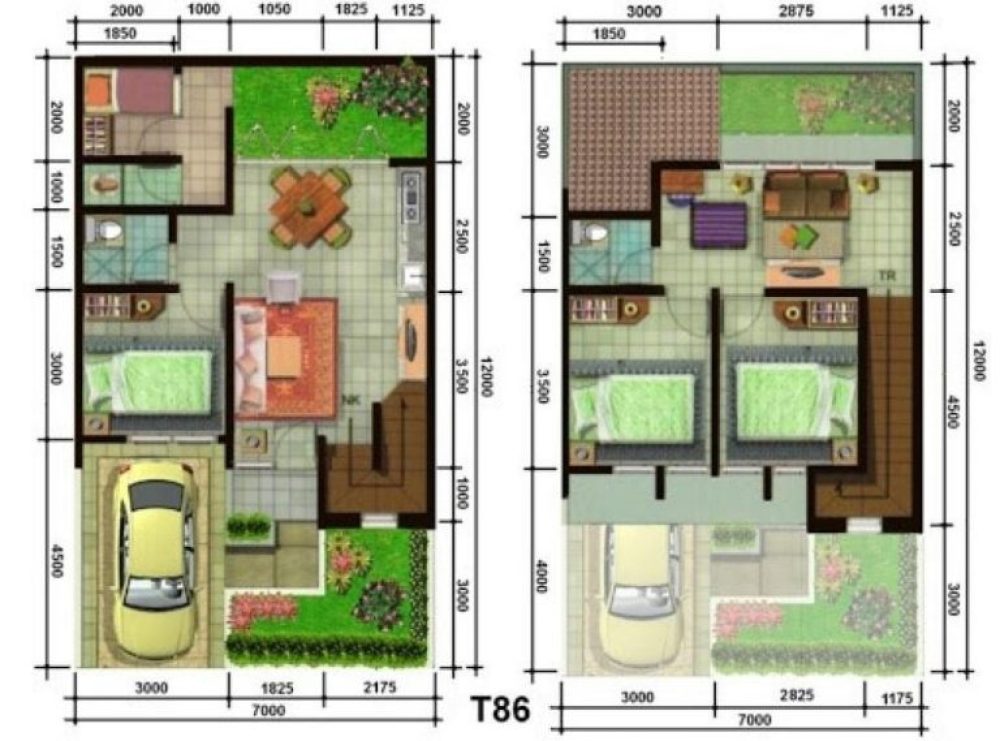 Detail Bentuk Rumah Type 60 Nomer 35