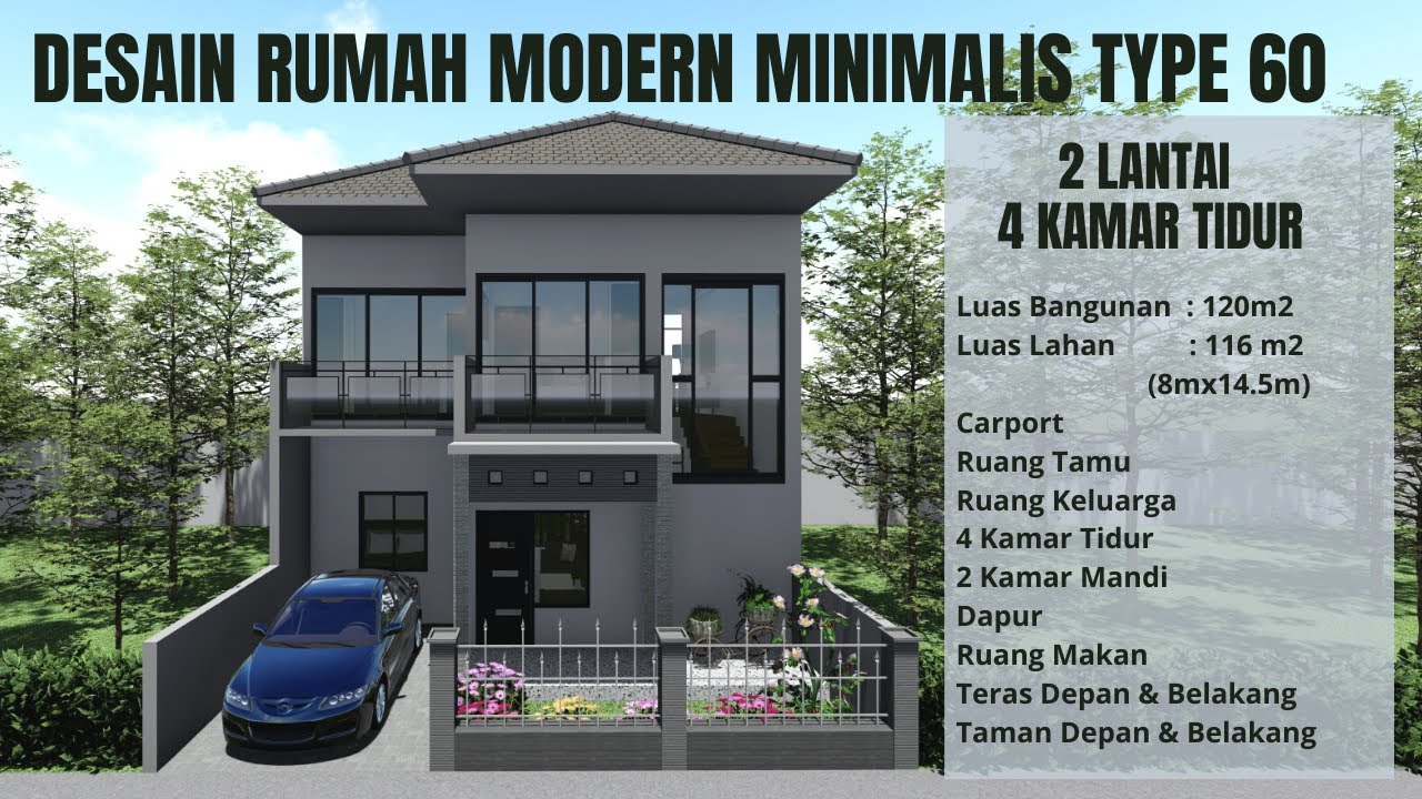 Detail Bentuk Rumah Type 60 Nomer 47