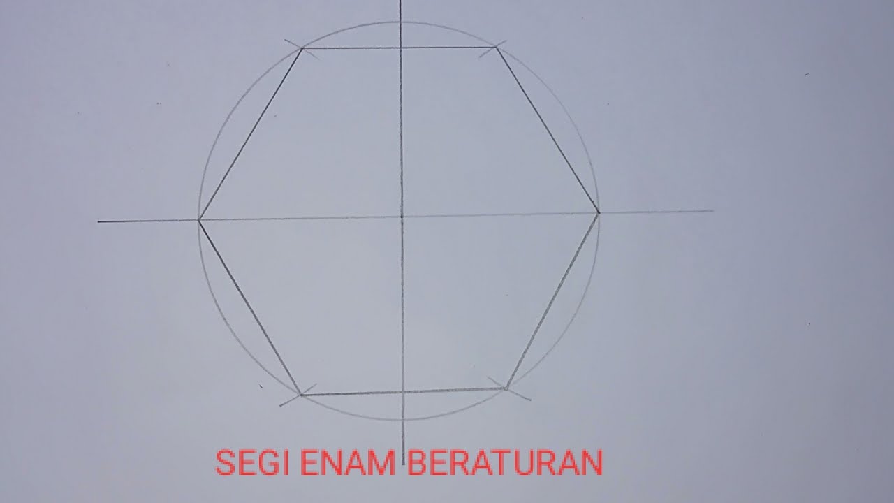 Detail Bentuk Segi Enam Nomer 11