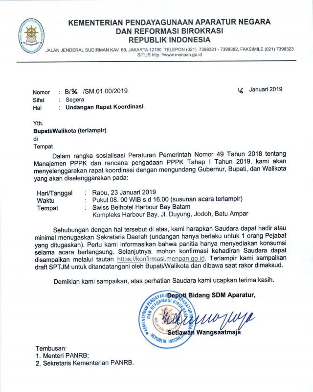 Detail Bentuk Surat Resmi Nomer 48