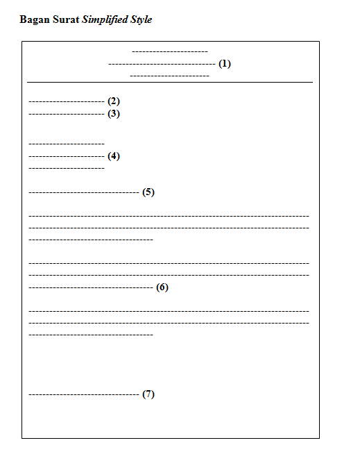 Detail Bentuk Surat Sederhana Nomer 14