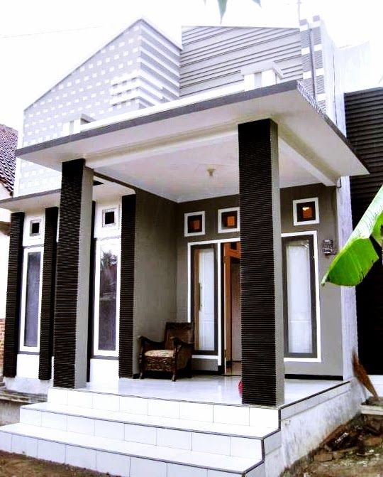 Detail Bentuk Teras Rumah Minimalis Nomer 3