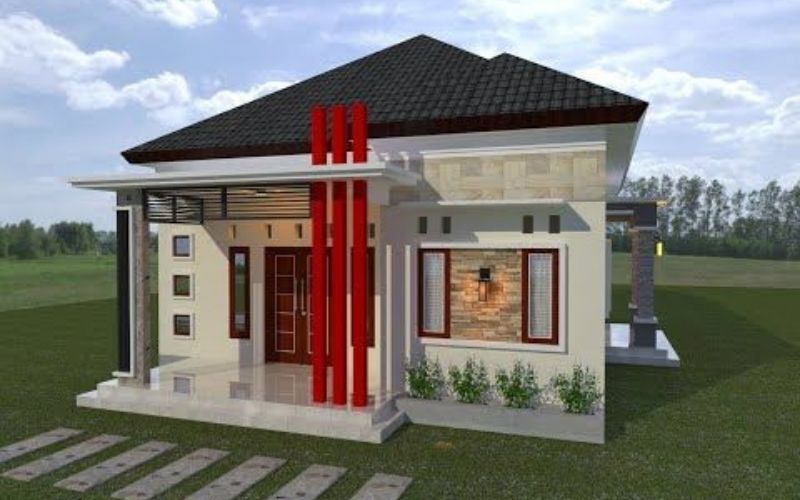 Detail Bentuk Teras Rumah Minimalis Nomer 27