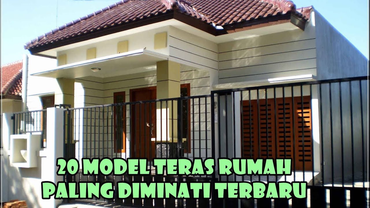 Detail Bentuk Teras Rumah Minimalis Nomer 55