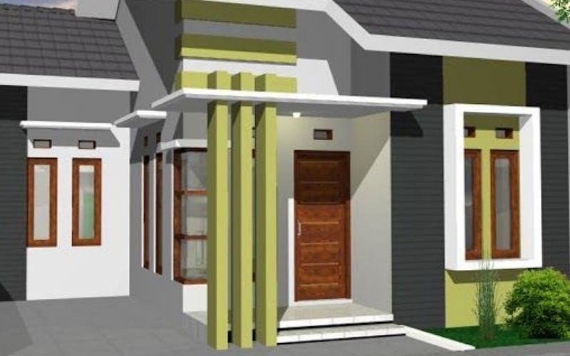 Detail Bentuk Tiang Teras Rumah Nomer 5