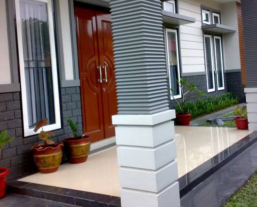 Detail Bentuk Tiang Teras Rumah Nomer 53