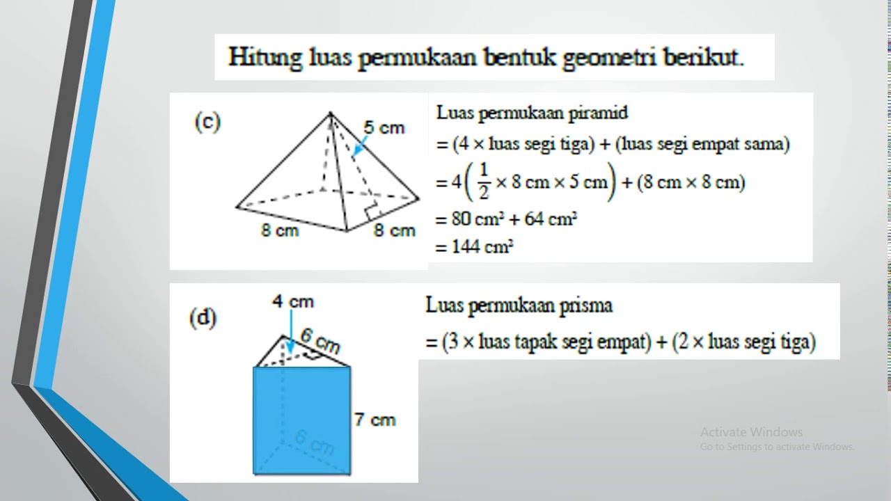 Detail Bentuk Tiga Dimensi Nomer 12