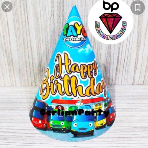 Detail Bentuk Topi Ulang Tahun Nomer 30