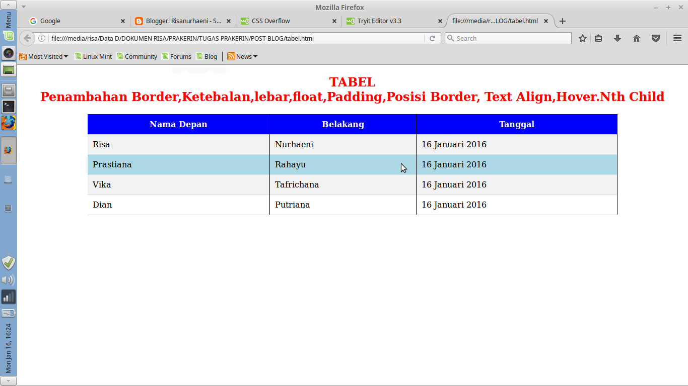 Detail Berbagai Posisi Gambar Dalam Tabel Html Koleksi Nomer 17