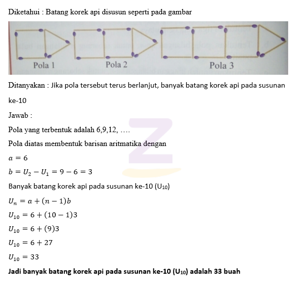 Detail Berdasarkan Gambar Banyaknya Batang Pada Pola Ke 6 Nomer 33