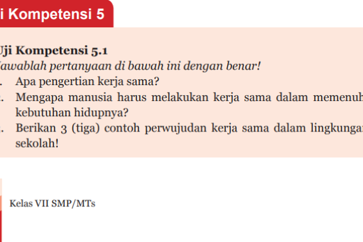 Detail Berikan Tiga Contoh Perwujudan Kerjasama Dalam Lingkungan Masyarakat Nomer 13