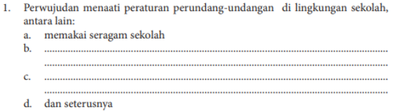 Detail Berikan Tiga Contoh Perwujudan Kerjasama Dalam Lingkungan Sekolah Nomer 38