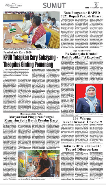 Detail Berita Surat Kabar Nomer 3