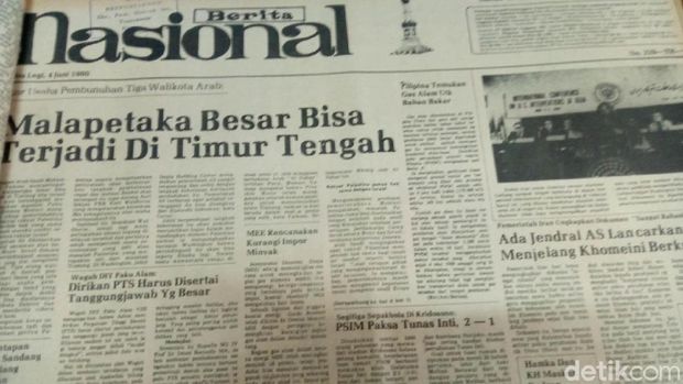 Detail Berita Surat Kabar Nomer 34