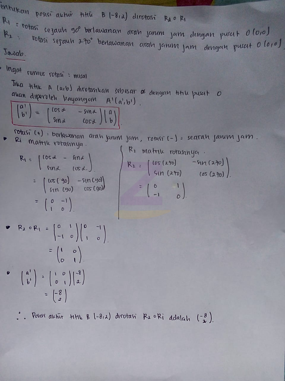 Detail Berlawanan Arah Jarum Jam Nomer 22