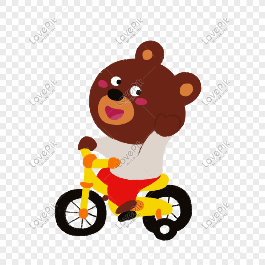 Detail Beruang Naik Sepeda Nomer 41