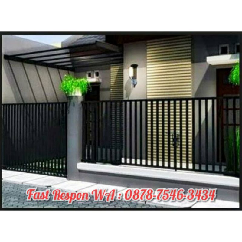 Detail Besi Pagar Rumah Nomer 41