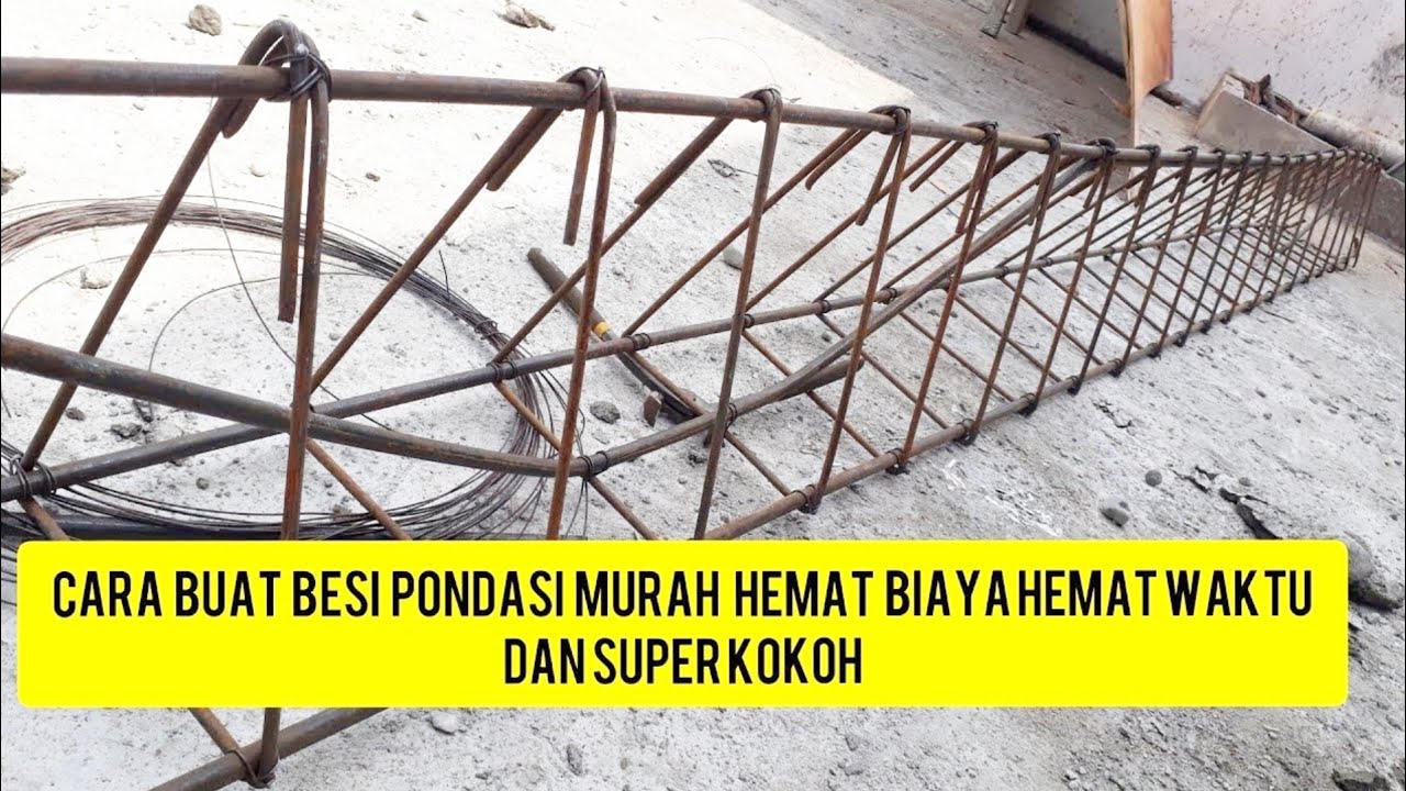 Detail Besi Pondasi Rumah Nomer 31