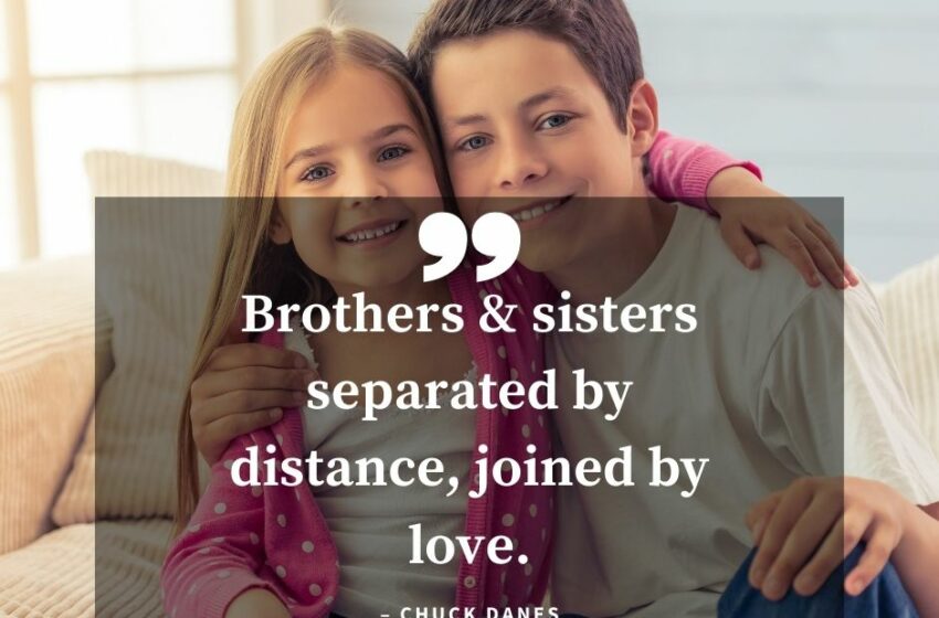 Detail Best Brother Sister Quotes Nomer 9