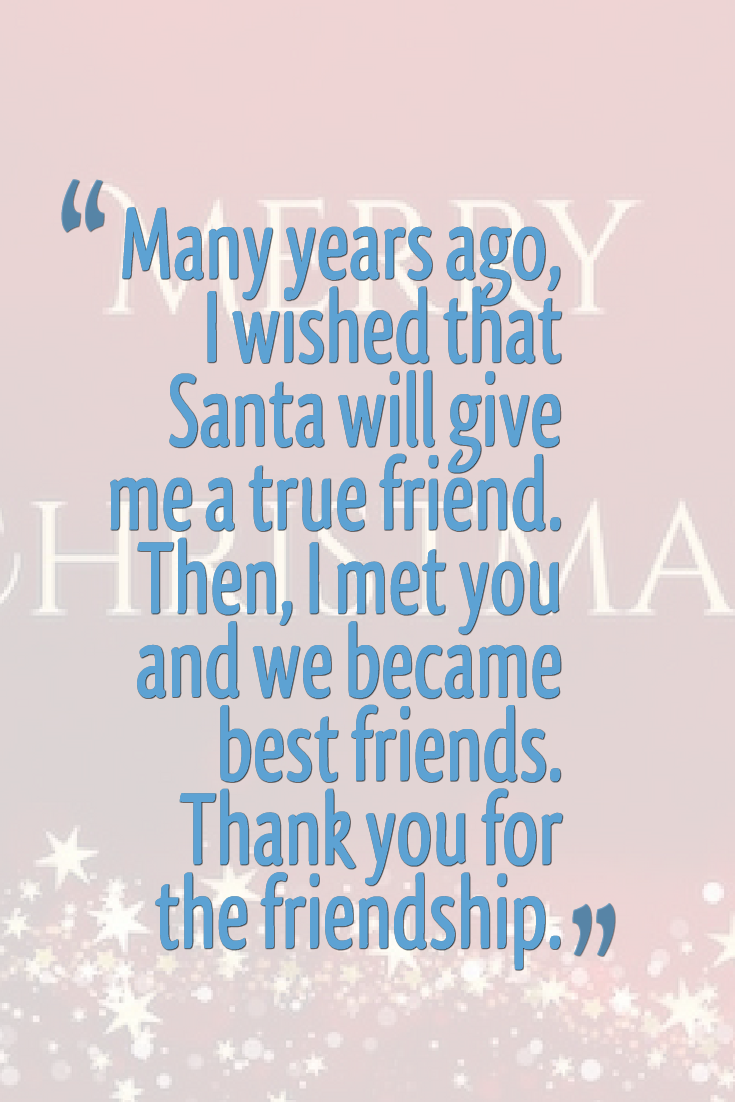 Detail Best Friend Christmas Quotes Nomer 30