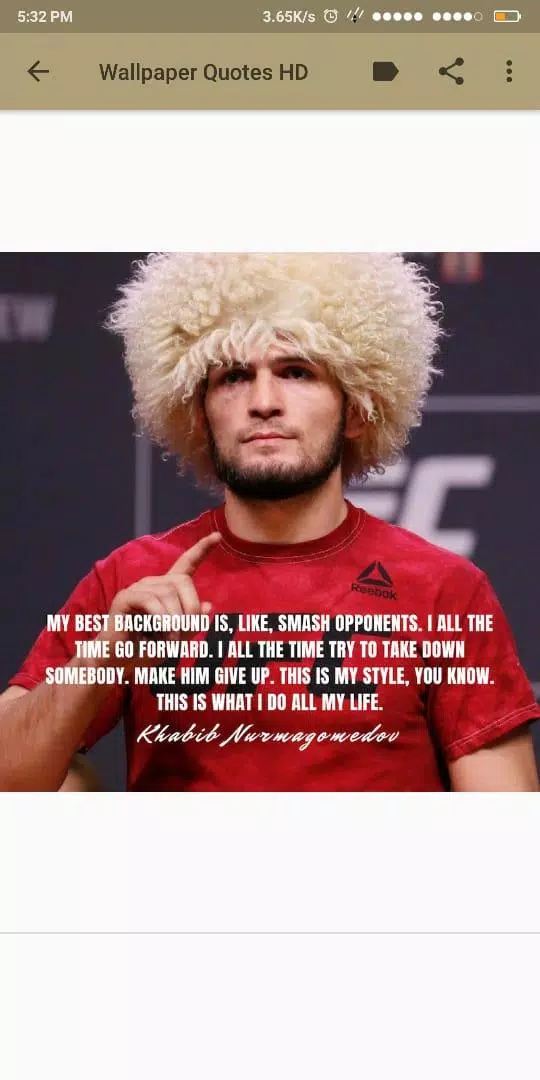 Detail Best Khabib Quotes Nomer 25