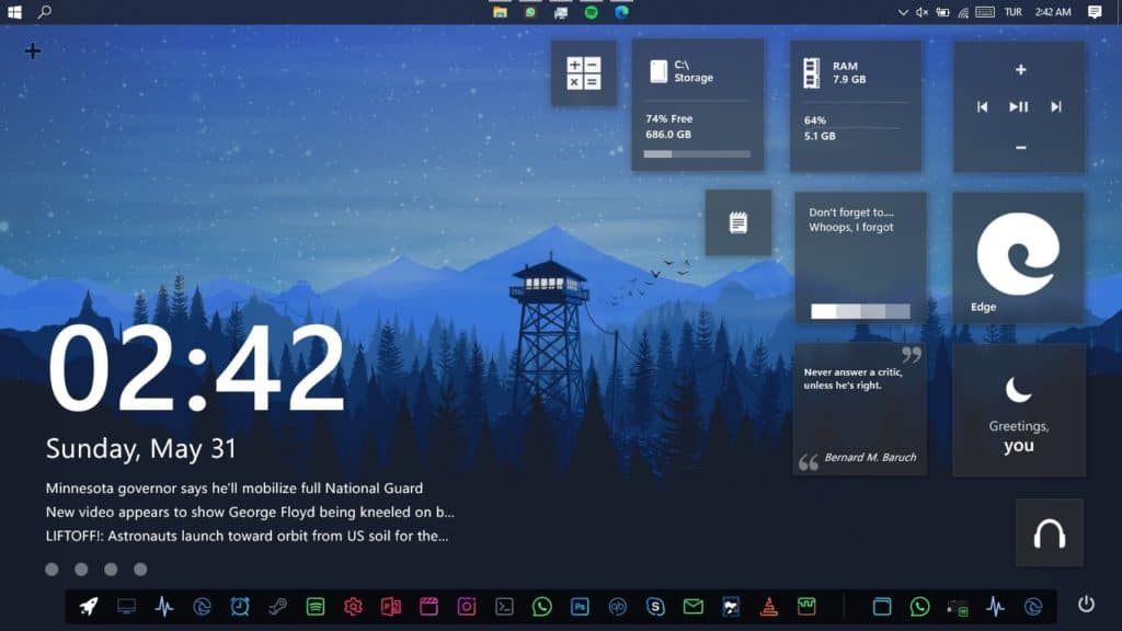 Detail Best Rainmeter Skin Nomer 15