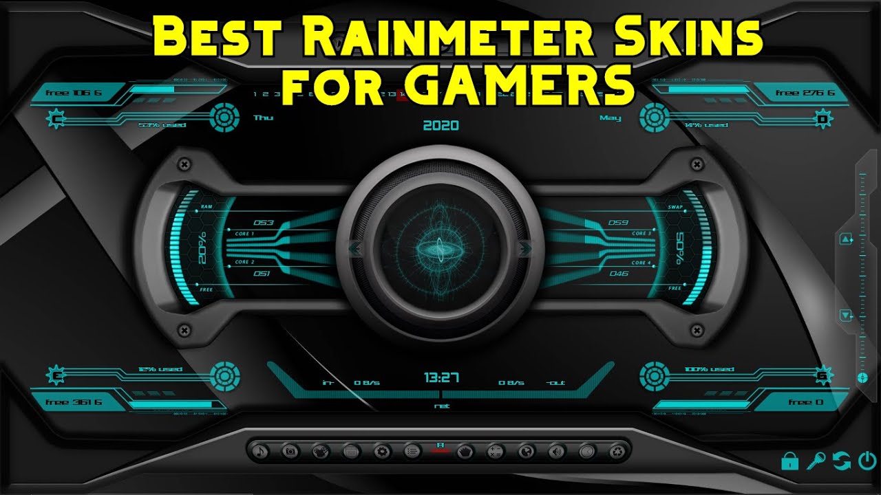 Detail Best Rainmeter Skin Nomer 50