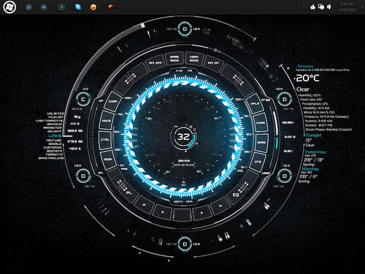 Detail Best Rainmeter Skin Nomer 54