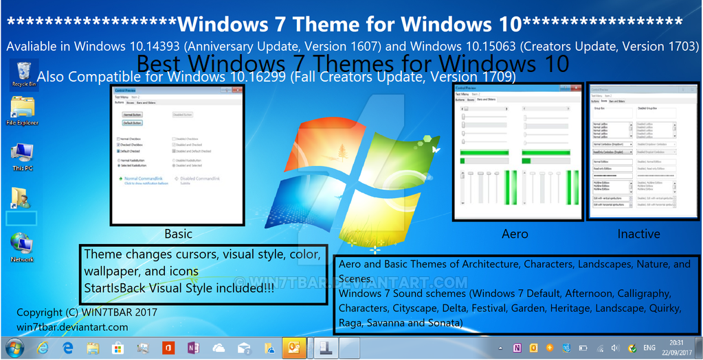 Detail Best Windows 7 Themes Nomer 49