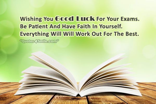 Detail Best Wishes For Exam Quotes Nomer 16