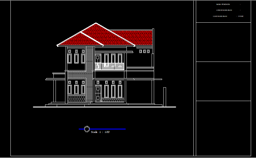 Detail Bestek Rumah 2 Lantai Lengkap Nomer 12