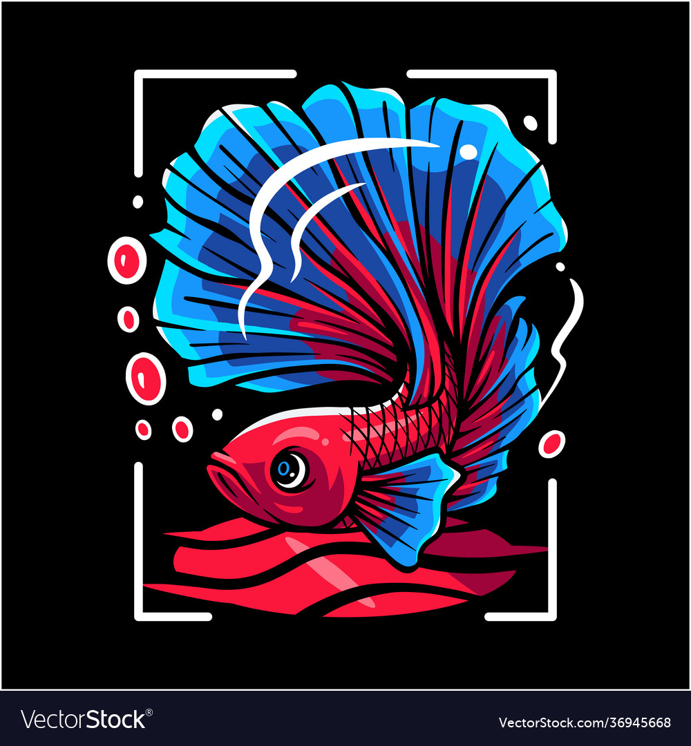 Detail Betta Fish Logo Vector Nomer 23