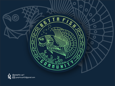 Detail Betta Fish Logo Vector Nomer 56