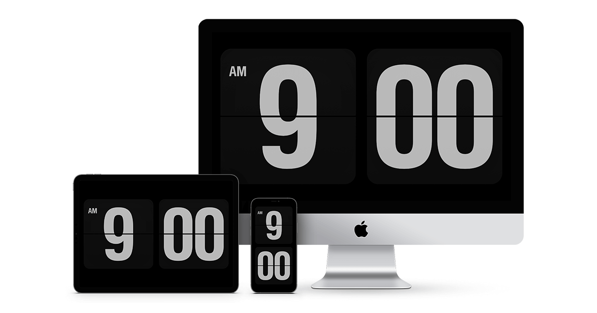 Flip Clock - KibrisPDR