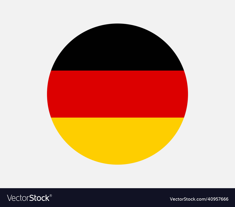 Detail Germany Flag Round Nomer 11