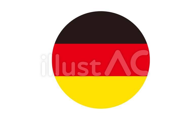 Detail Germany Flag Round Nomer 18