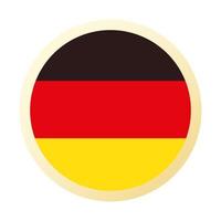 Detail Germany Flag Round Nomer 22